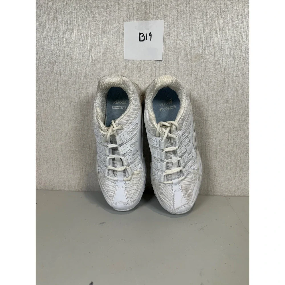 Avia‎ Shoes Womens Size 6 White Mesh Walking Athletic Sneakers WWAV21ESD43